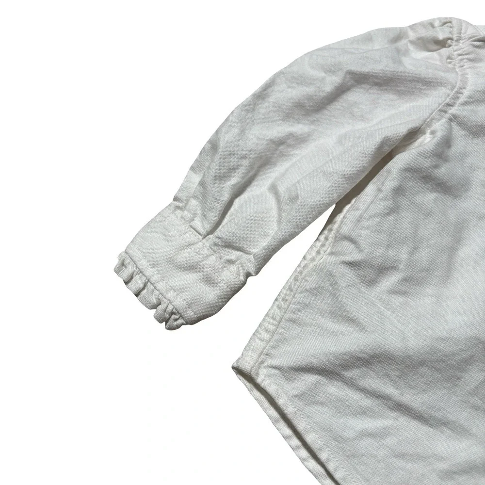 Ralph Lauren Toddler Boys 9M Oxford Button Down Shirt Long Sleeve 10.5 x 11